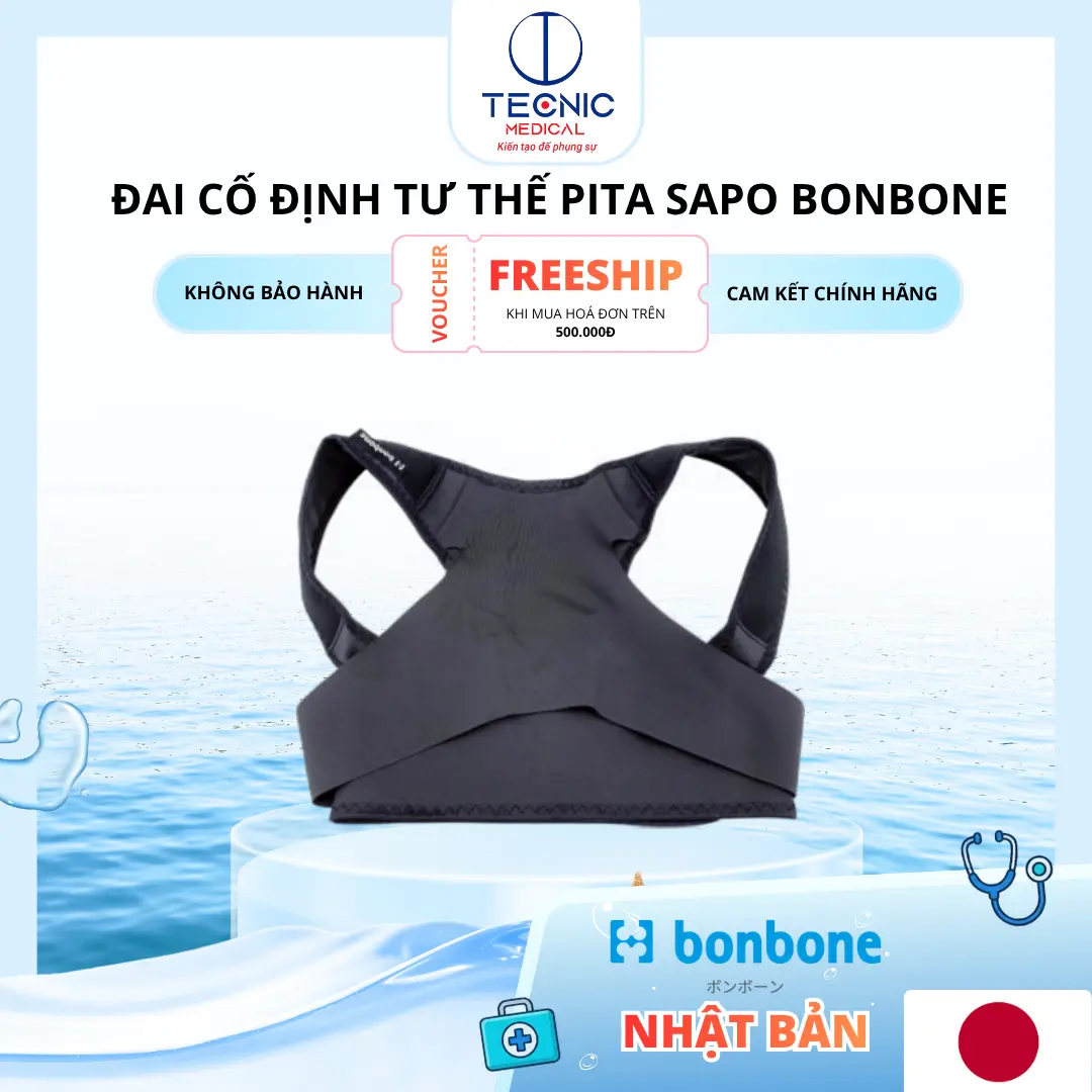 Đai Cố Định Tư Thế Pita Sapo Bonbone – Đai Hỗ Trợ Điều Chỉnh Và Duy Trì Tư Thế